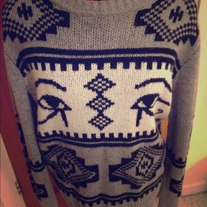 Unique Egyptian Theme Sweater